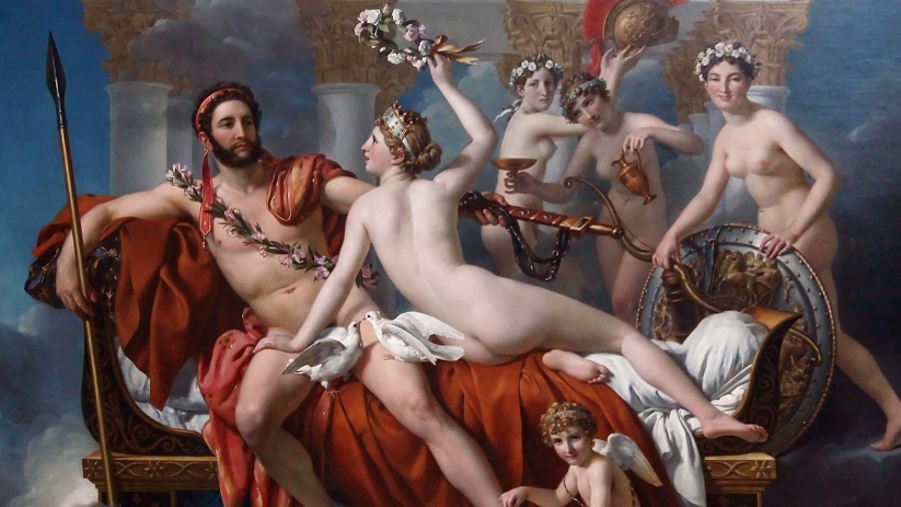 Mars désarmé par Vénus