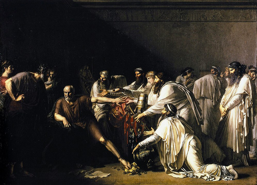 Hippocrate refusant les présents d'Artaxerxès