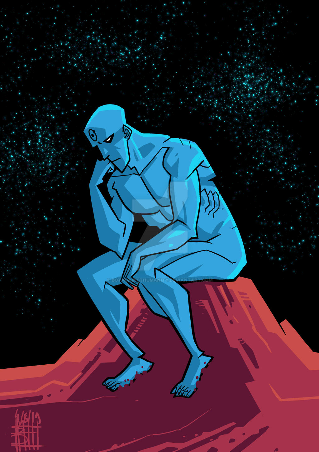 La solitude misanthropique de Dr Manhattan